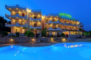 Façade de l’hébergement