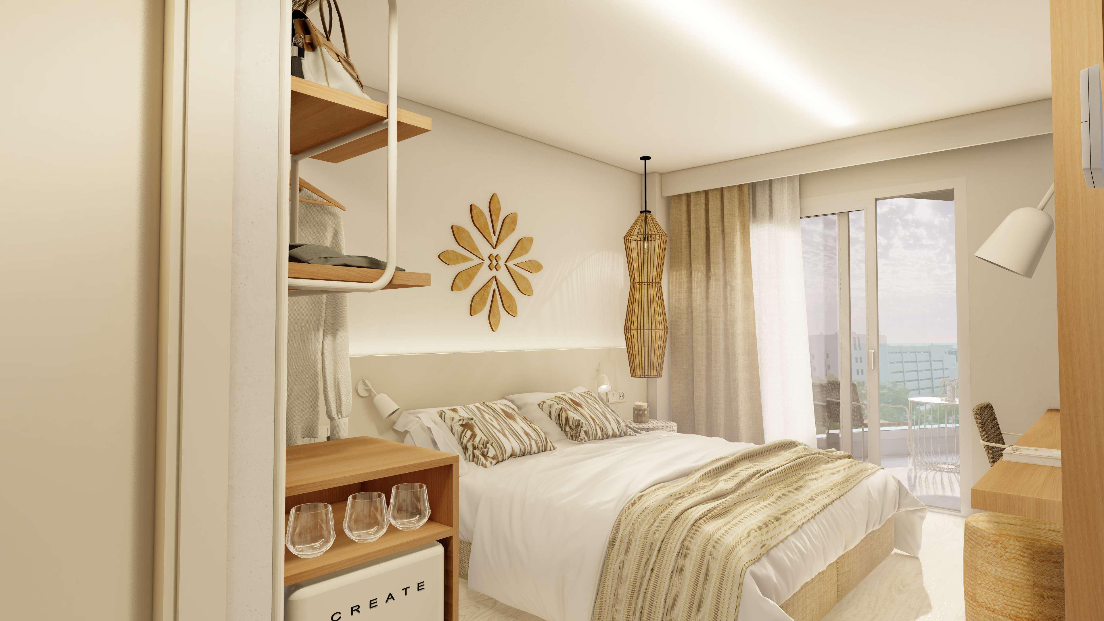 Minibar, desk, free WiFi, bed sheets