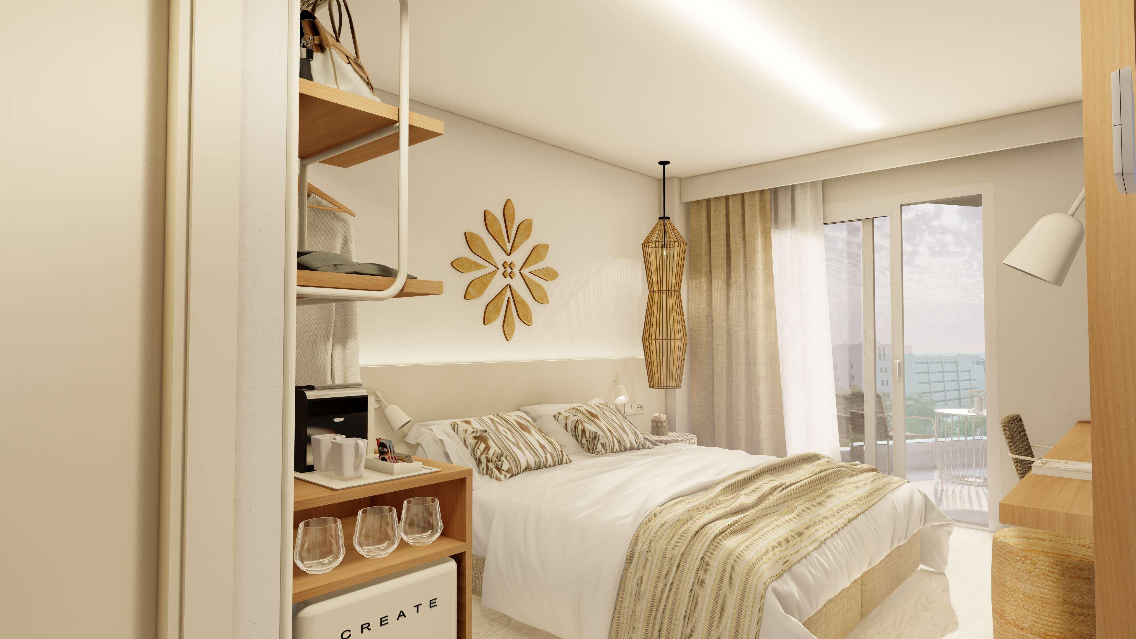 Minibar, desk, free WiFi, bed sheets