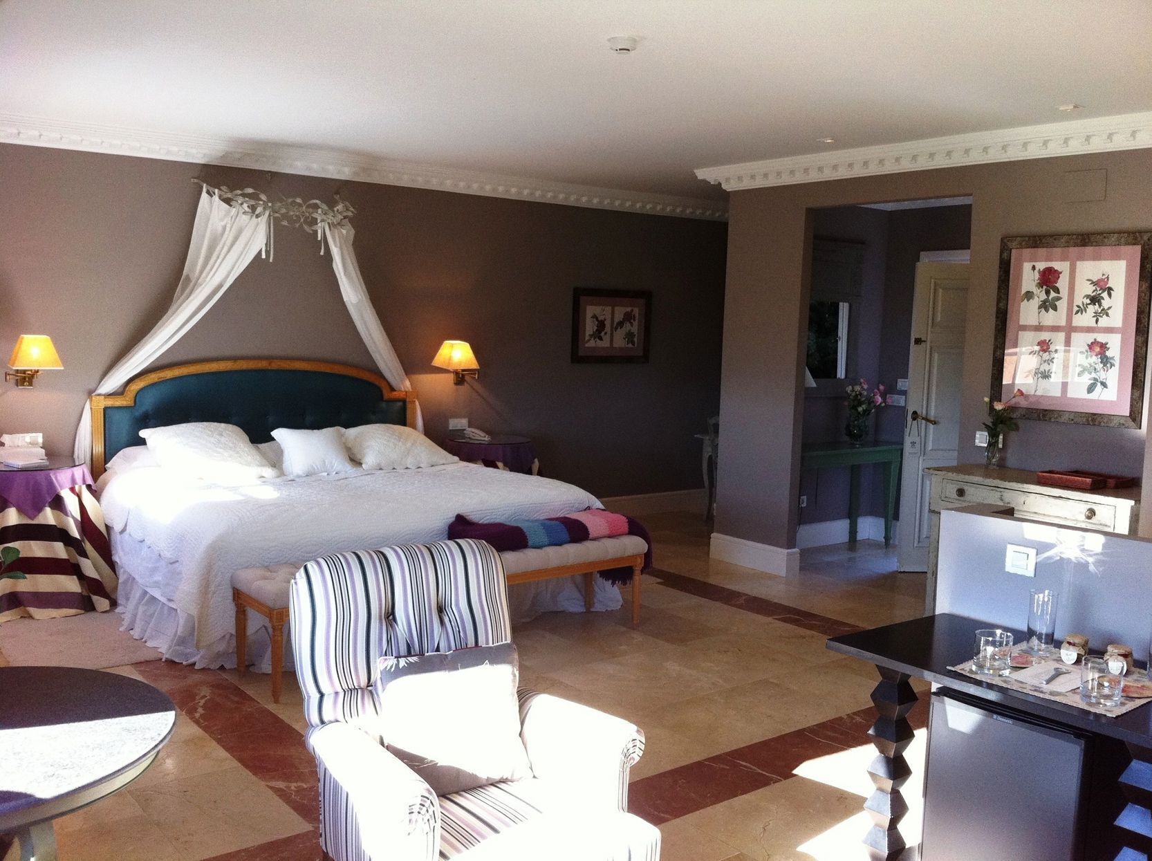 Premium bedding, down duvets, memory-foam beds, minibar