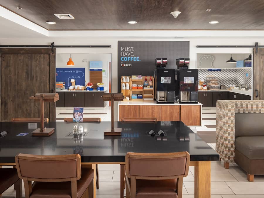 Free buffet breakfast