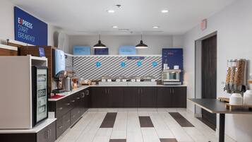 Free buffet breakfast