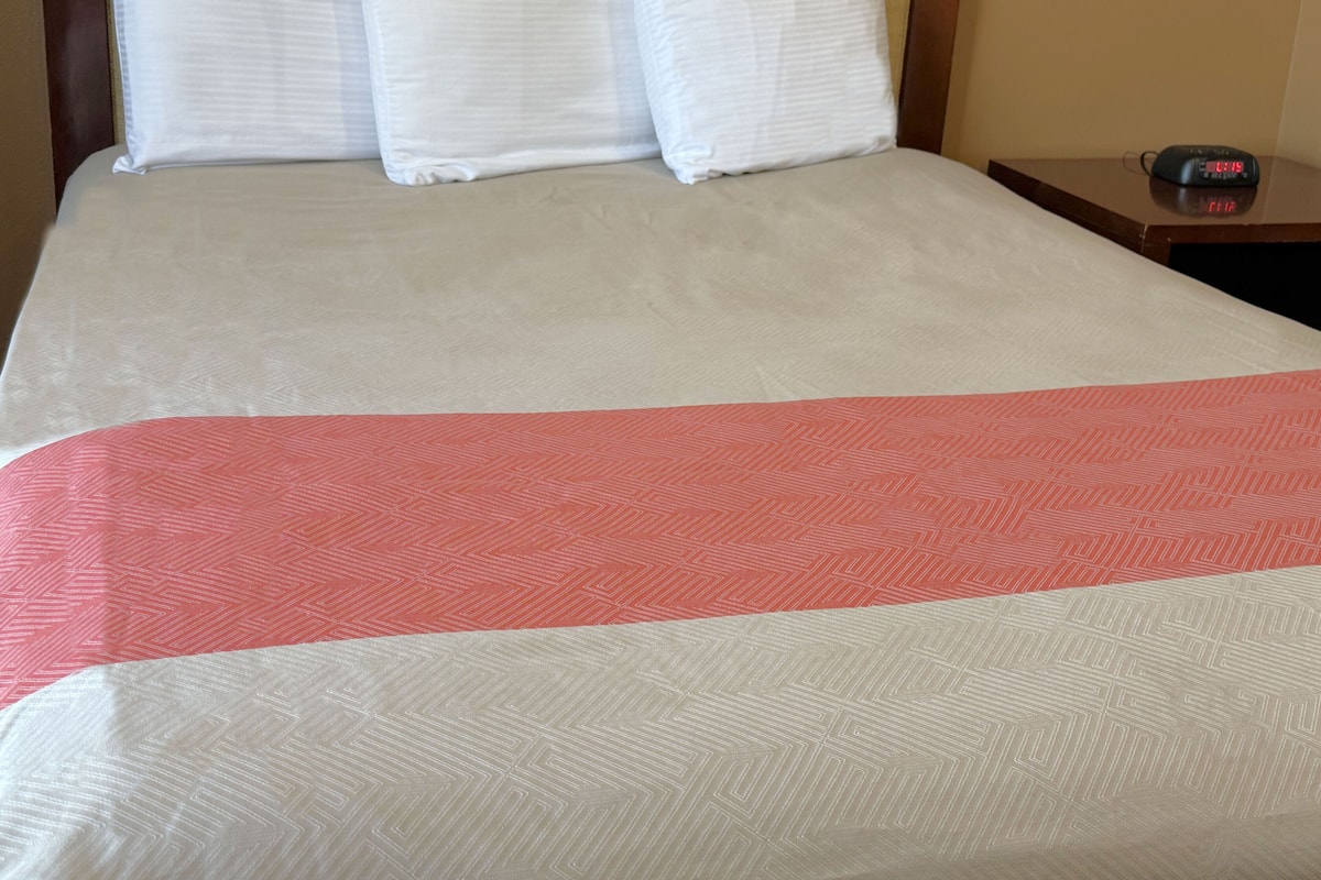 Individually furnished, desk, blackout drapes, iron/ironing board