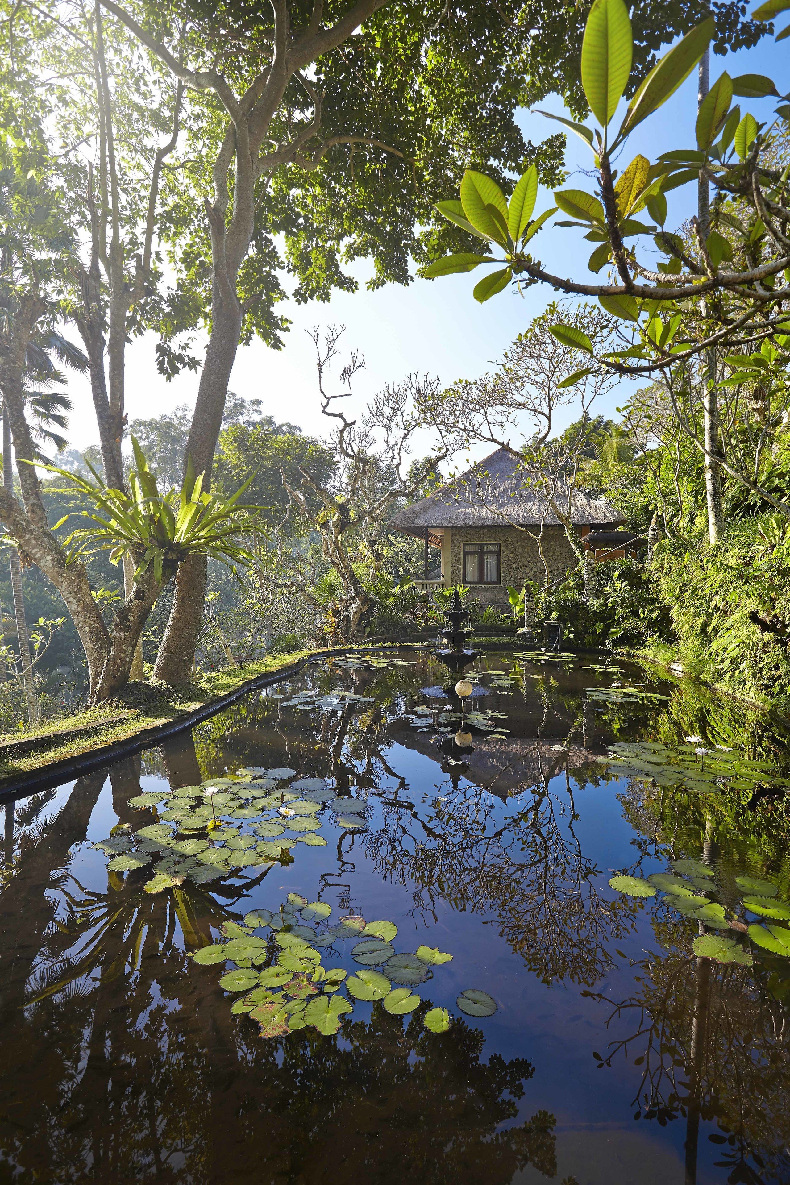 Blick von der Unterkunft