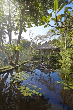 Blick von der Unterkunft