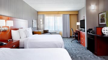 Room, Multiple Beds | Hypo-allergenic bedding, desk, blackout drapes, iron/ironing board