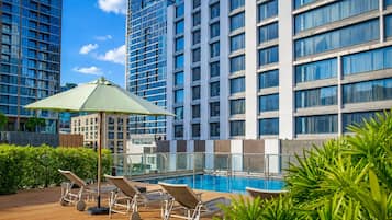 Rooftop pool