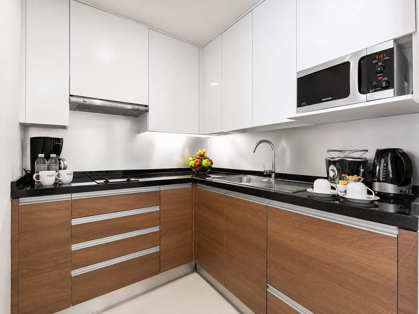 One Bedroom Suite | Private kitchen | Coffee/tea maker, fridge, microwave, stovetop