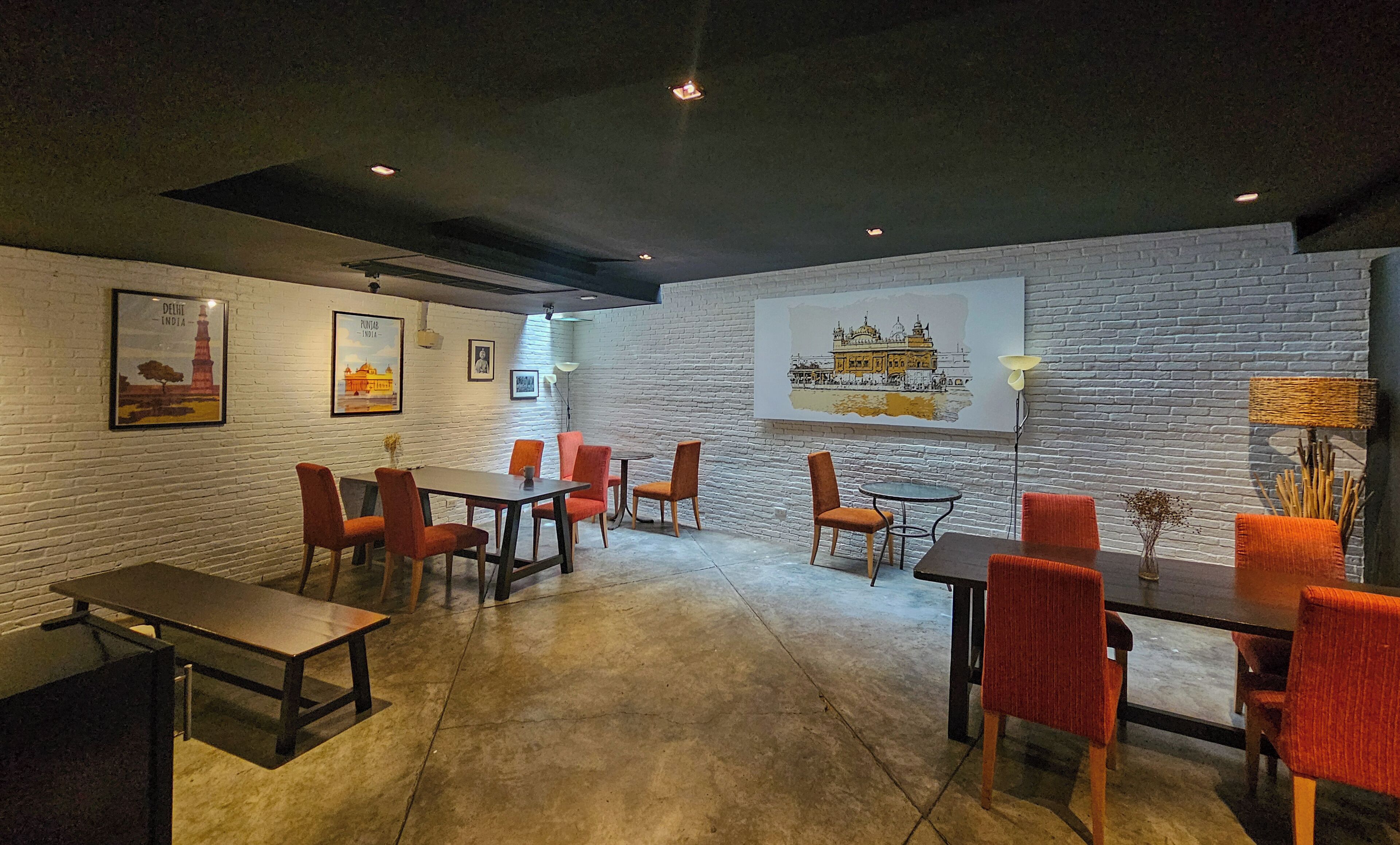 breakfast, lunch, dinner served; indian cuisine, al fresco dining