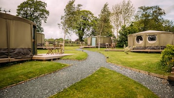 Phòng Cao cấp, có phòng tắm riêng (Glamping Yurt) | Bộ đồ giường kháng dị ứng, bộ trải giường