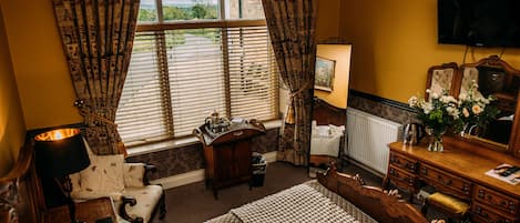 ห้องลักซ์ชัวรี่ดับเบิล, ห้องน้ำในตัว (The Coach House) | เครื่องนอนป้องกันสารก่อภูมิแพ้, ผ้าปูที่นอน