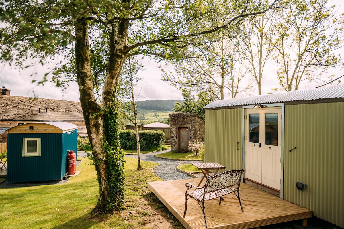 Habitación de lujo, baño en la habitación, vista a la montaña (Shepherd Hut) | Ropa de cama hipoalergénica y ropa de cama