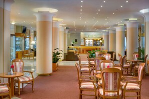 Sitteområde i lobbyen