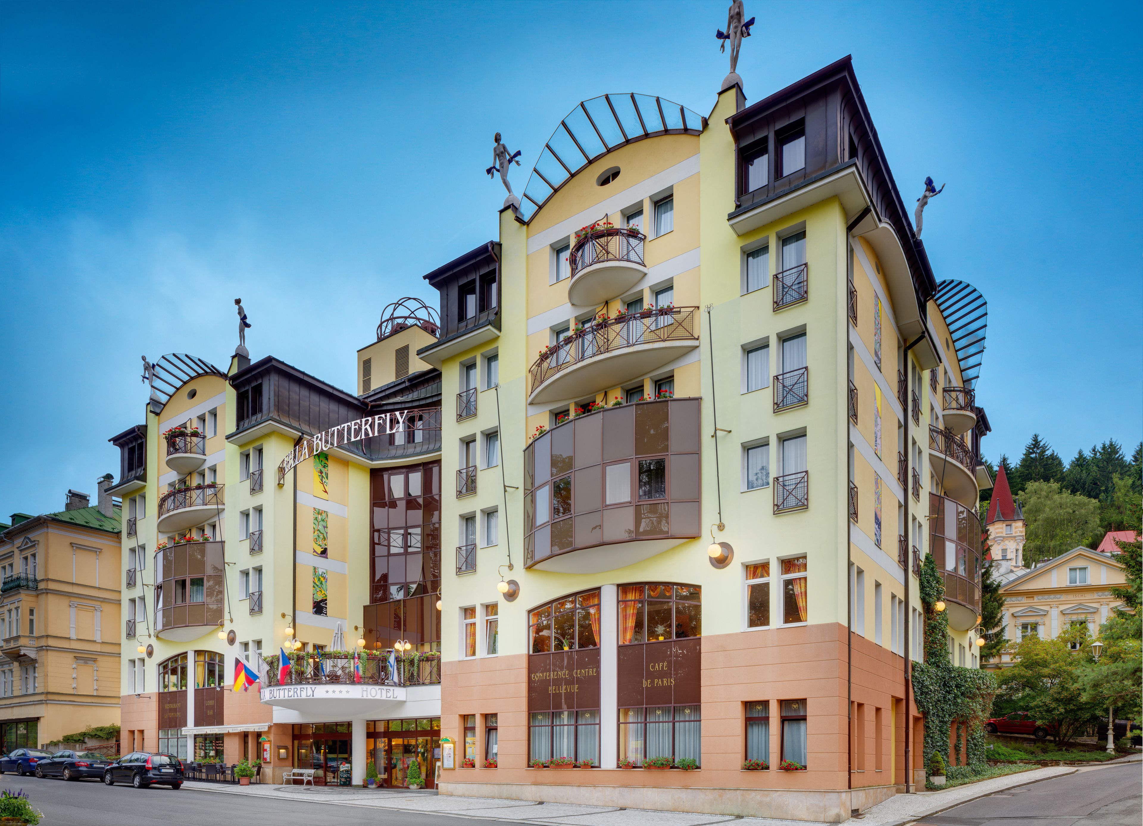 Fachada del alojamiento