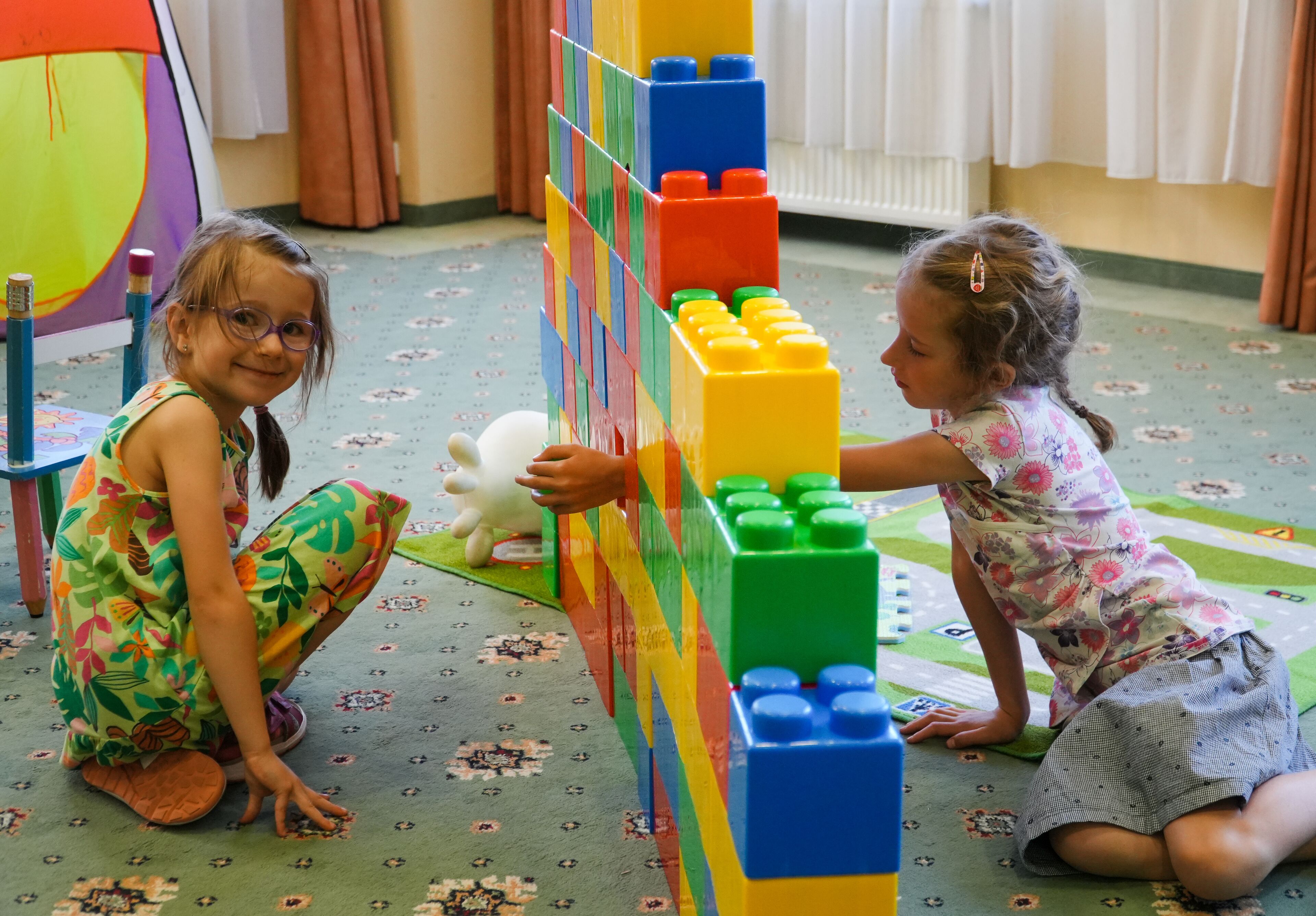 Innen-Kinderspielplatz