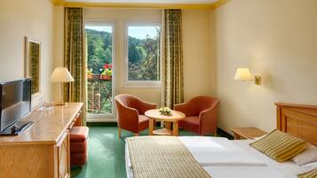 1 chambre, literie hypoallergénique, minibar