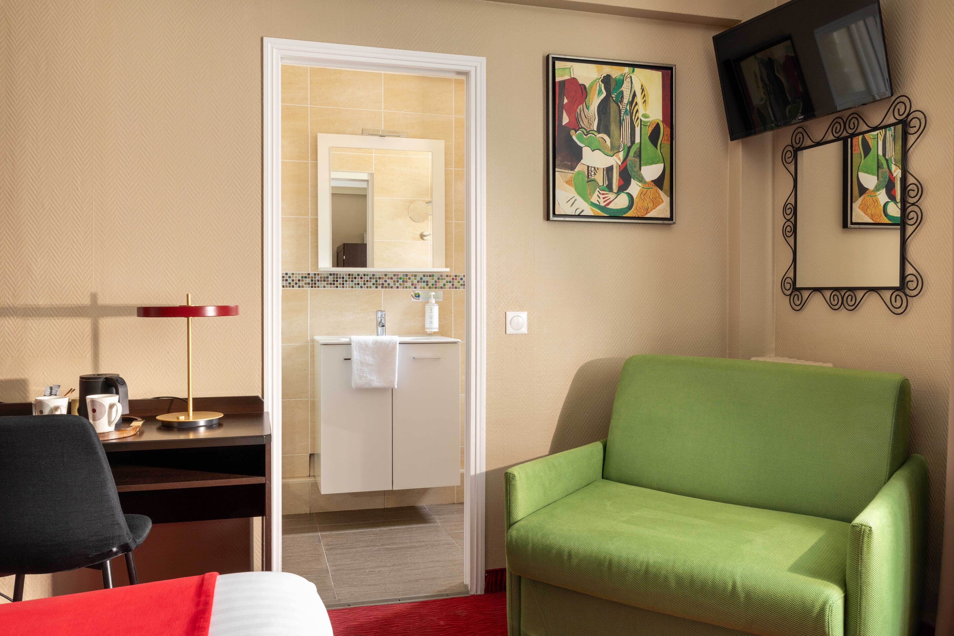 superior triple room | in-room safe, desk, blackout curtains, soundproofing