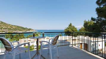 Double or Twin Room, Sea View | Balcony