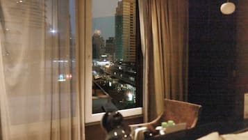 32-inch LCD TV with satellite channels, TV, DVD player