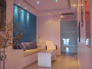 Sala de estar en el lobby
