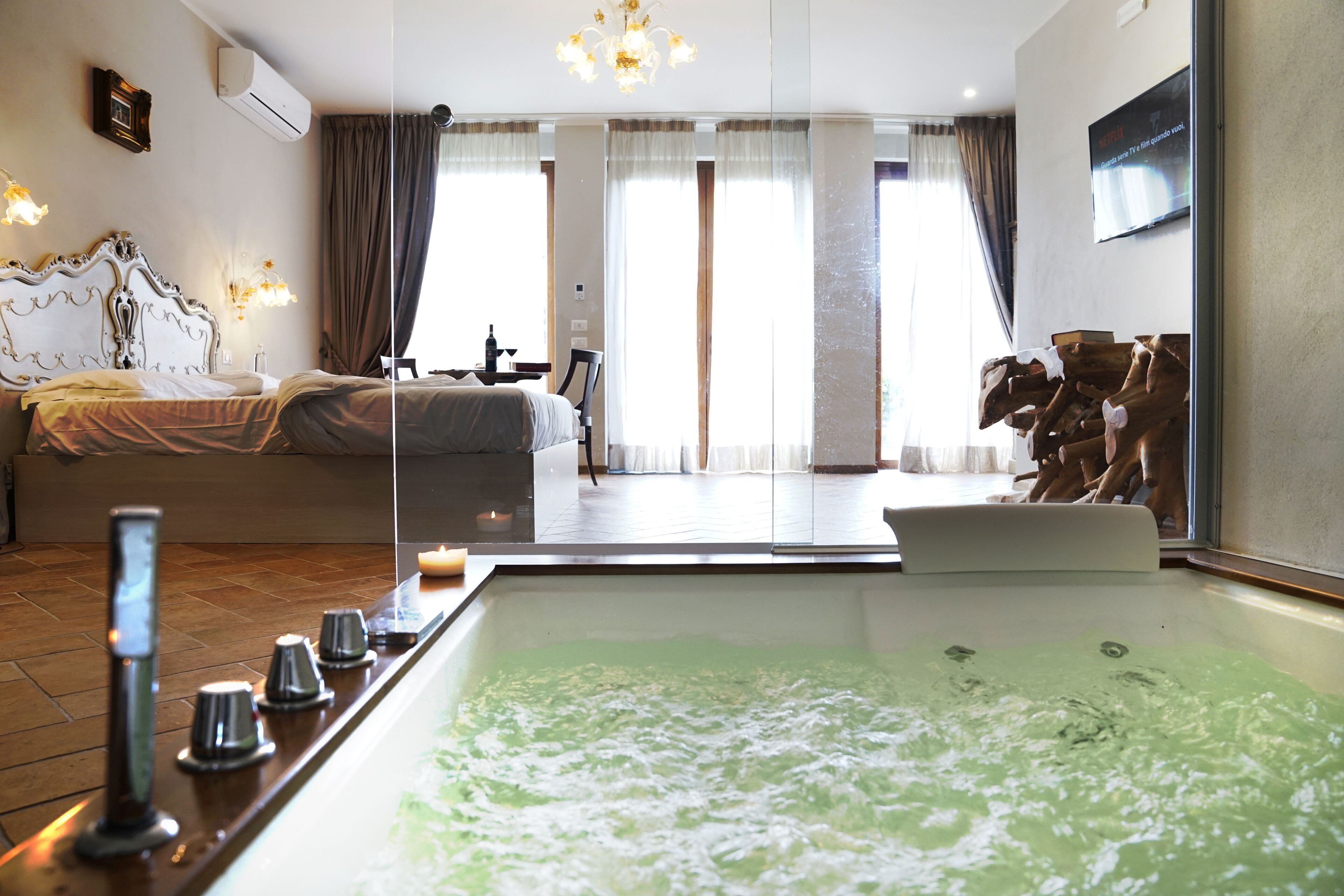 Suite, Sauna (Tuscany Spa Jetter Tub) | Eigener Whirlpool