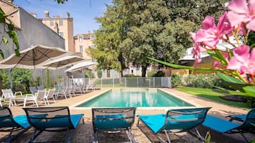 Seasonal outdoor pool