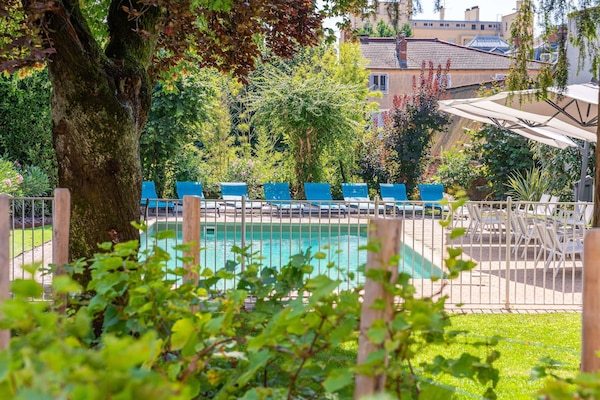 Seasonal outdoor pool