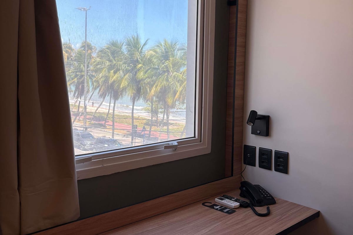 Minibar, desk, blackout drapes, soundproofing