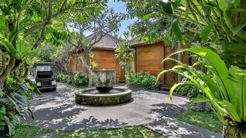 Bungalow, Garden View (Without Private Pool) | Premium bedding, free minibar, in-room safe, desk