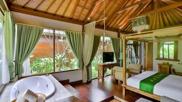 Bangalô, vista para o jardim (Without Private Pool) | 1 quarto, roupas de cama premium, frigobar (abastecido com itens grátis)