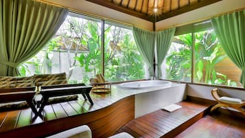 Bungalow, Garden View (Without Private Pool) | Premium bedding, free minibar, in-room safe, desk