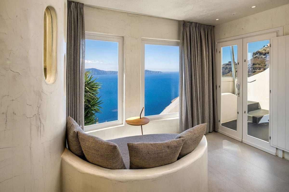 Black Rock Honeymoon Suite, Private Pool | Italienske Frette-laken, sengetøy av topp kvalitet og memory foam-senger
