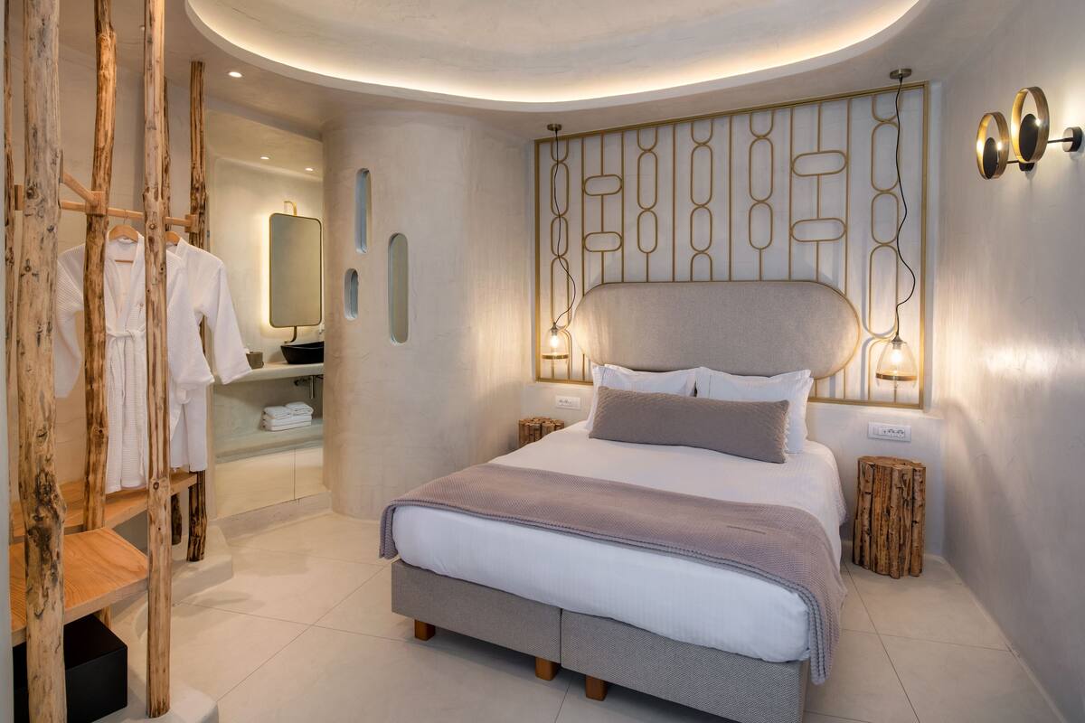 Junior suite | Italienske Frette-laken, sengetøy av topp kvalitet og memory foam-senger