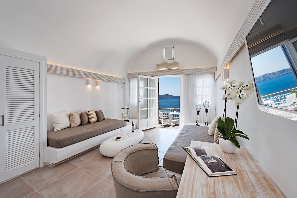 Suite – deluxe | Italienske Frette-laken, sengetøy av topp kvalitet og memory foam-senger