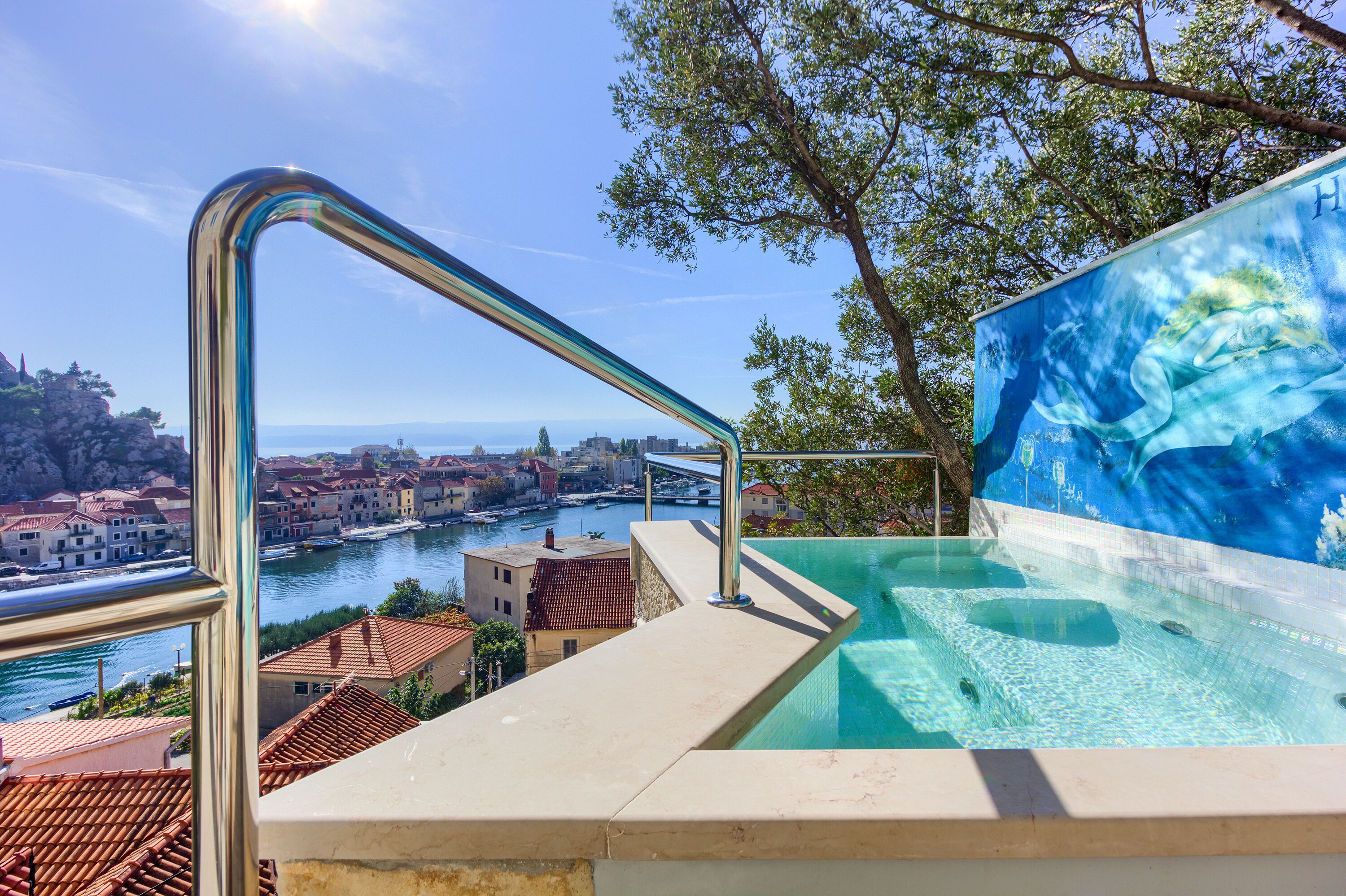 Executive Double room with Balcony, Sea view and Plunge pool | Balcony