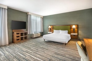 Suite estudio, 1 cama King size, con acceso para personas discapacitadas | Tabla de planchar con plancha, wifi gratis, ropa de cama y despertador 