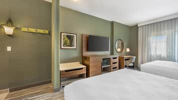 Strykejern/-brett, wi-fi (inkludert), sengetøy og vekkerklokke