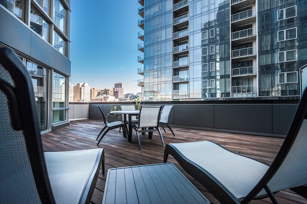 Penthouse Sainte-Catherine | Terraza o patio