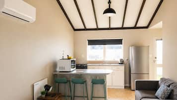 Standard Apartment, 1 Bedroom, Kitchen | Private kitchenette | Fridge, microwave, electric kettle, cookware/dishes/utensils
