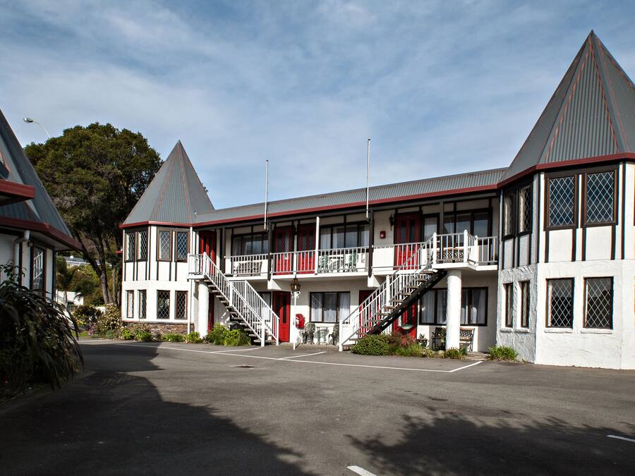Fachada de la propiedad