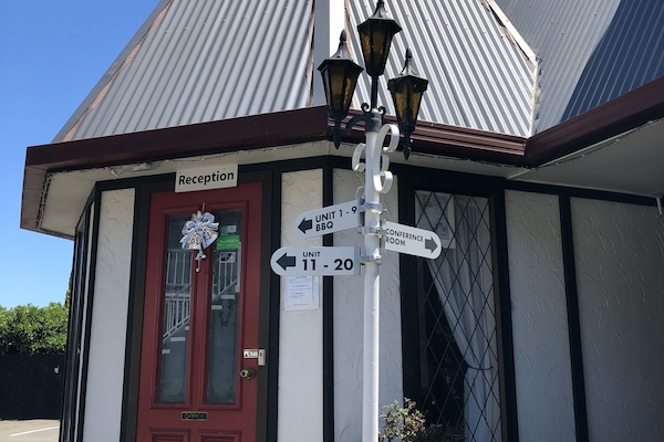 Entrada de la propiedad