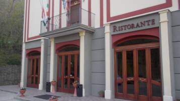 Fassade der Unterkunft