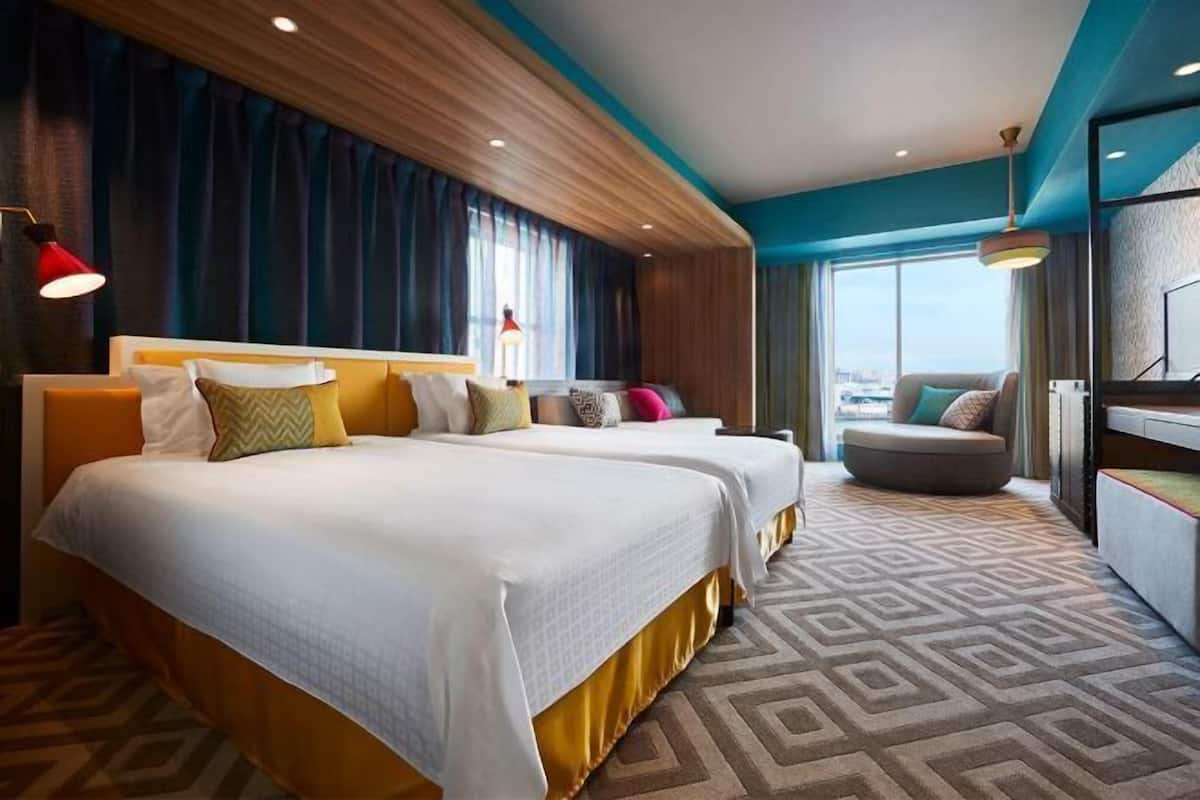In-room safe, blackout curtains, iron/ironing board, free WiFi