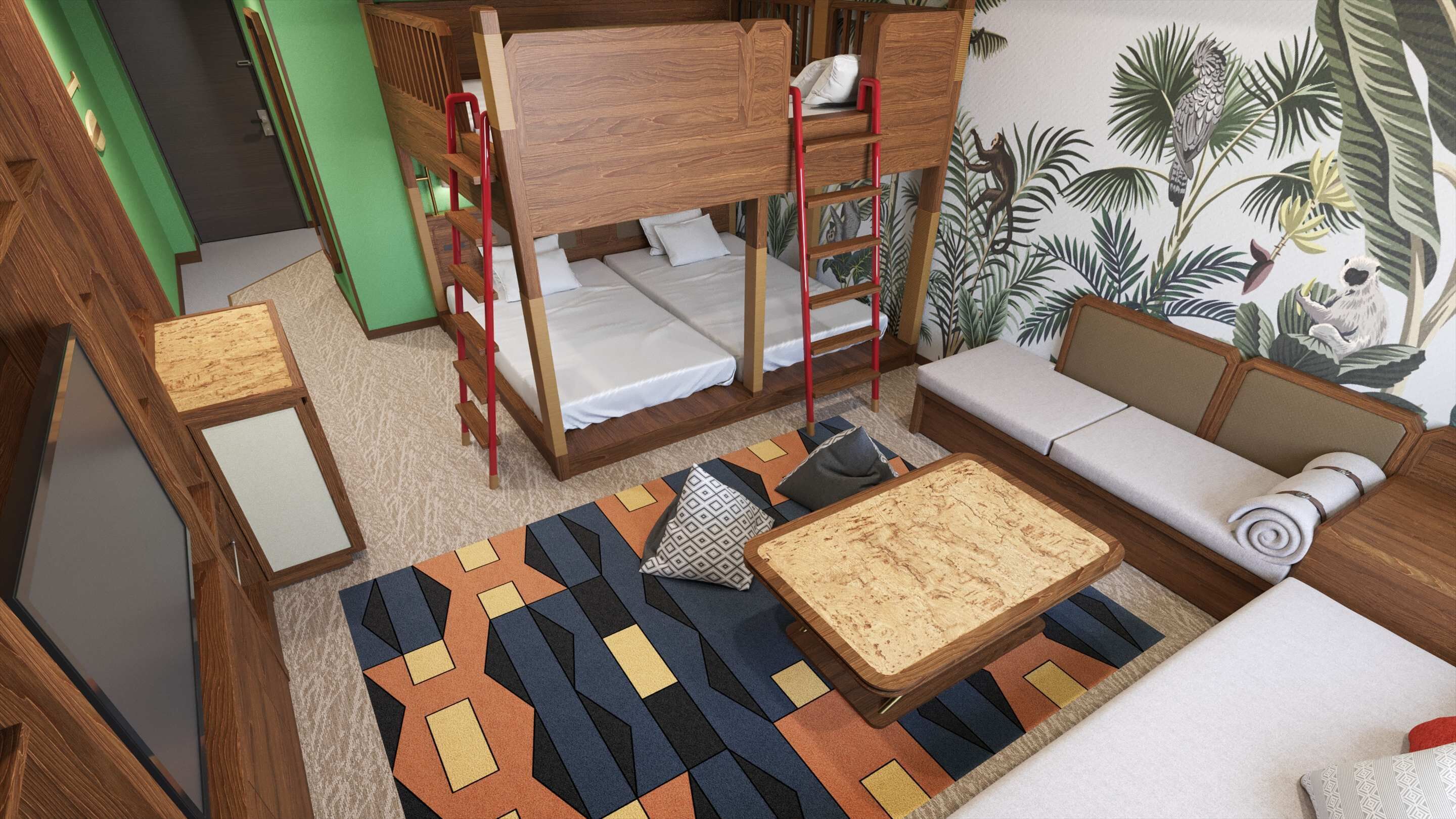 In-room safe, blackout drapes, iron/ironing board, free WiFi