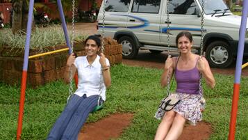 Área de juegos infantiles al aire libre