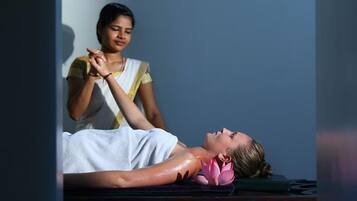 Body treatments, body wraps, body scrubs, facials, Ayurvedic treatments