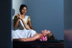 Body treatments, body wraps, body scrubs, facials, Ayurvedic treatments