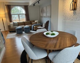 Decoración personalizada, muebles diferentes y escritorio 