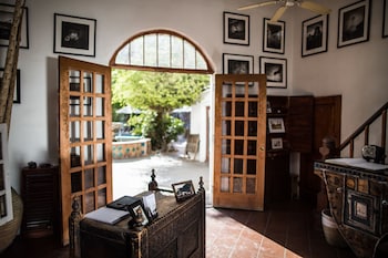 Interior at Korakia Pensione