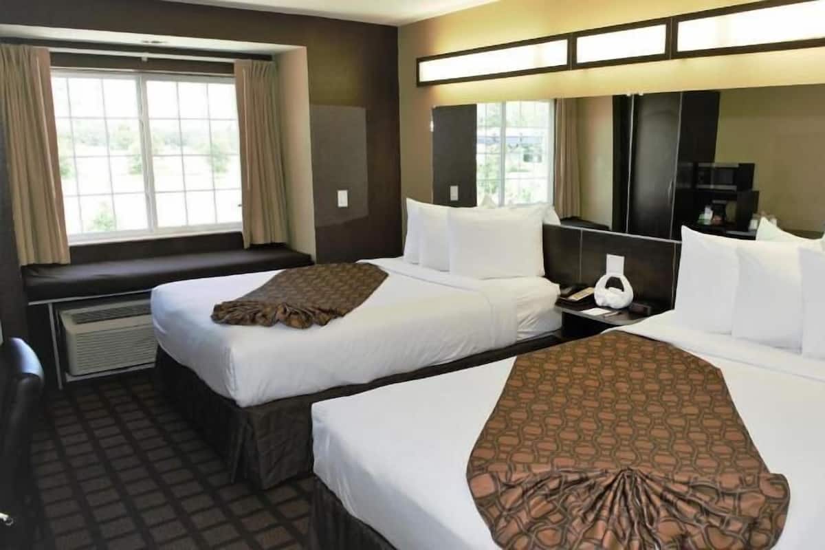 Pillow-top beds, in-room safe, desk, blackout curtains